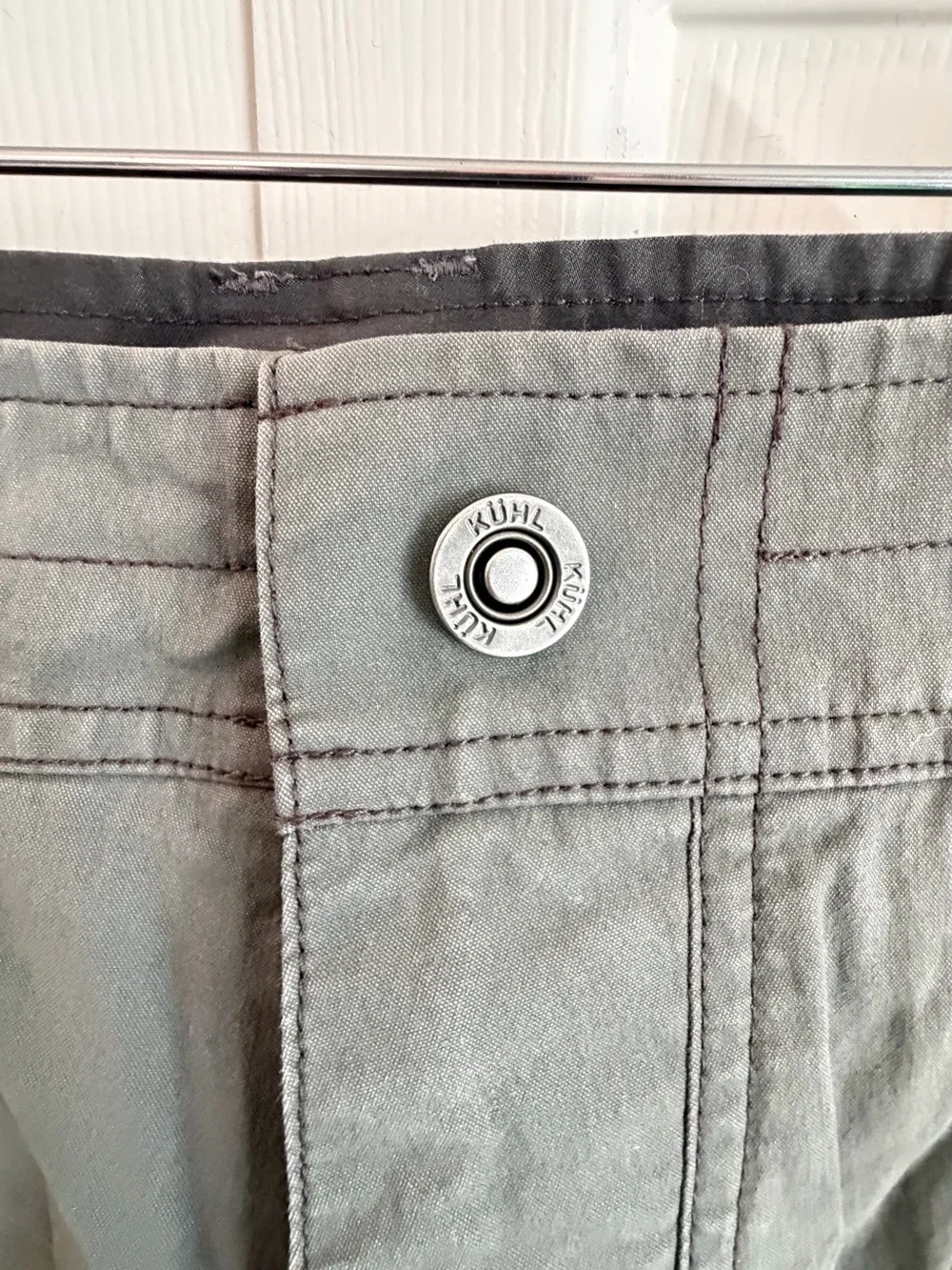 KÜHL Revolvr Men’s Gray Hiking Pants 34x34 Stretch Outdoor Travel